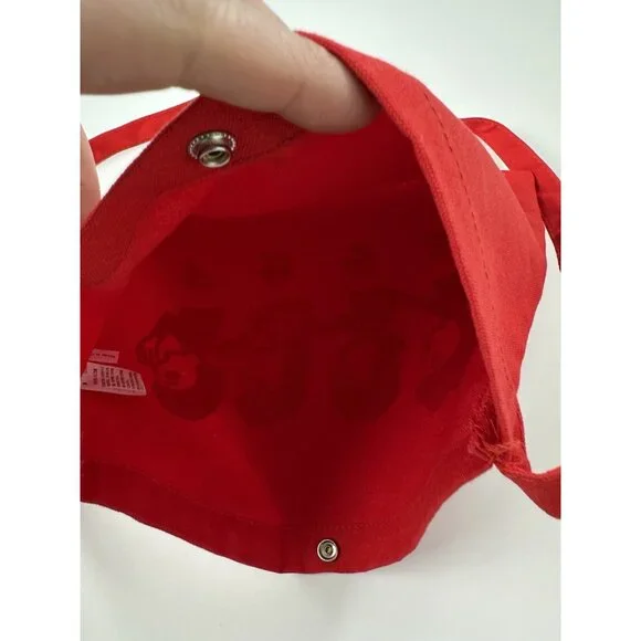 Kagomania Red Canvas Crossbody Bag Japanese Dakara Yo Graphic Streetwear - Picture 4 of 7